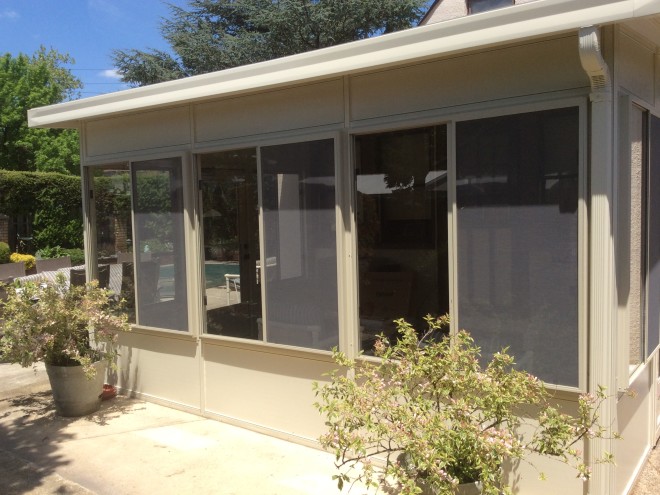 Beige Porch Enclosure - Statwood Home Improvements
